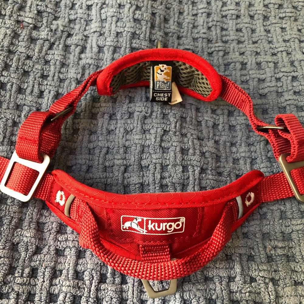 Red Kurgo Dog Harness